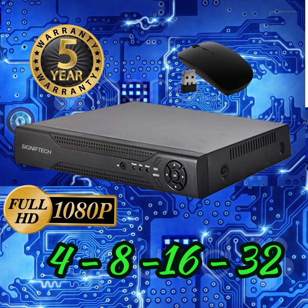 CCTV CAMERAS 16 CHANNEL DVR 1080P REAL TIME HD